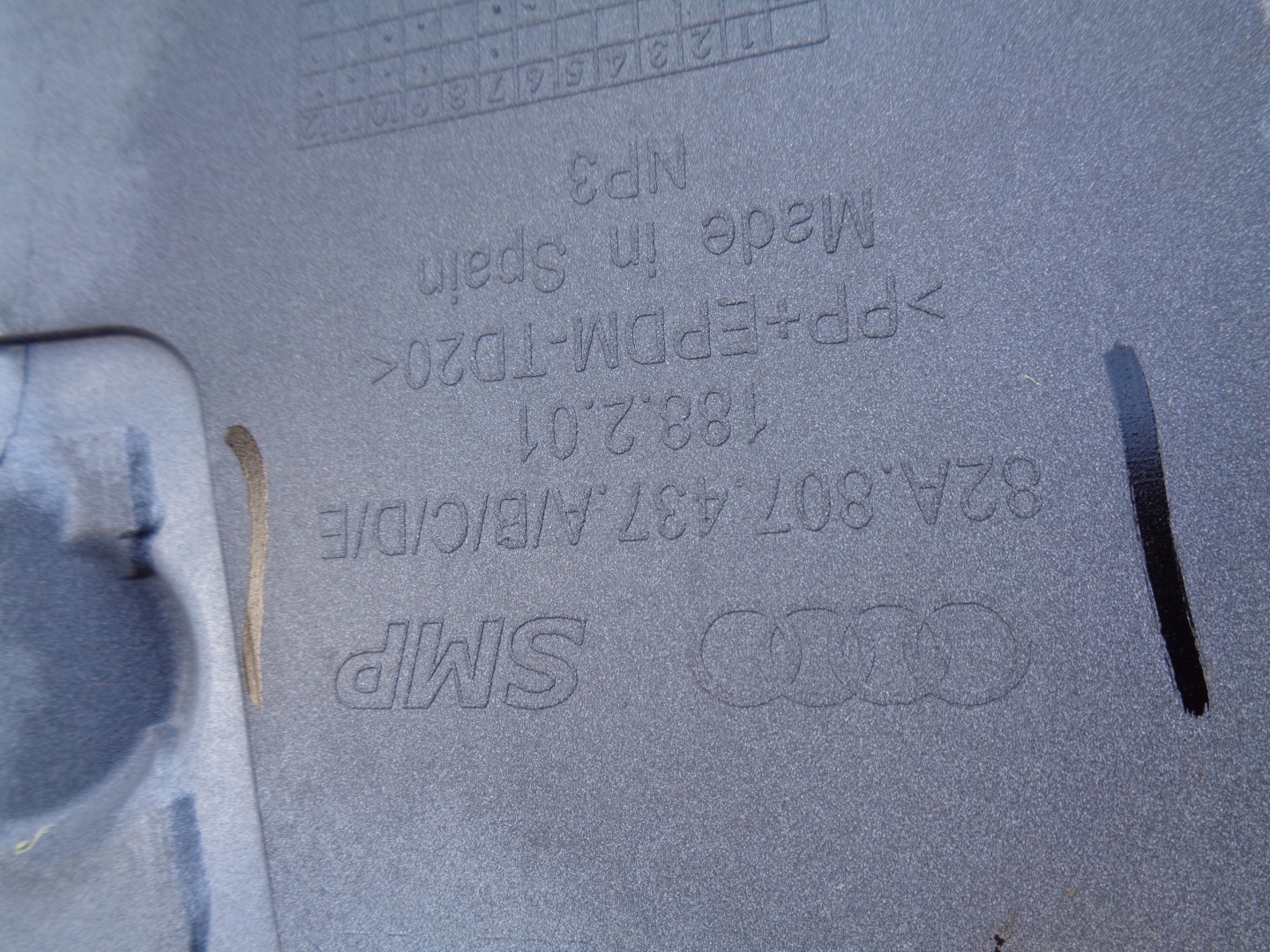 Frontstoßstange AUDI A1 82A 18- NR 42067