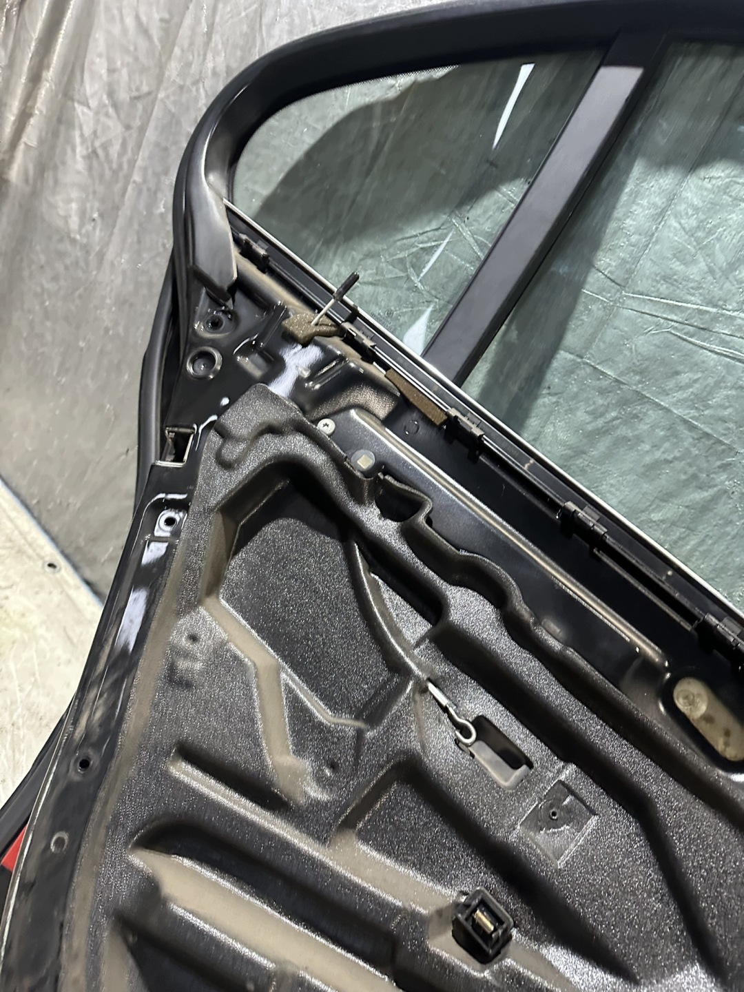 tür links heck BMW E39 sedan FL SCHWARZ II 668/9