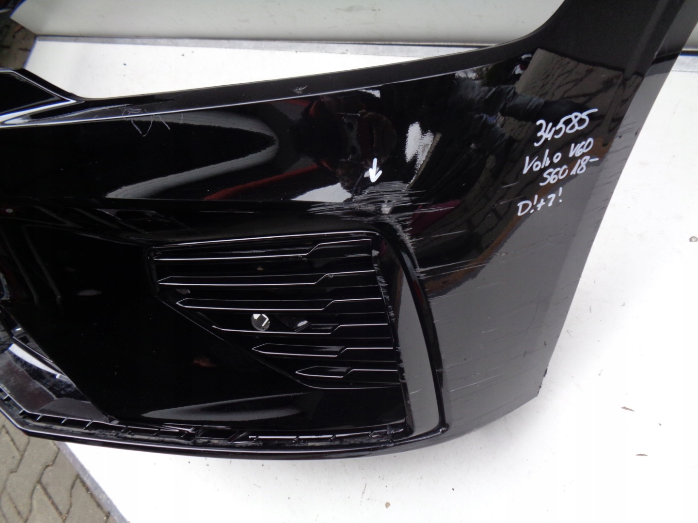 front bumper VOLVO V60 S60 18- R-design 34585