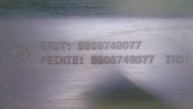 moulding door right front OPEL VIVARO C III JUMPY EXPERT PROACE 16-26R