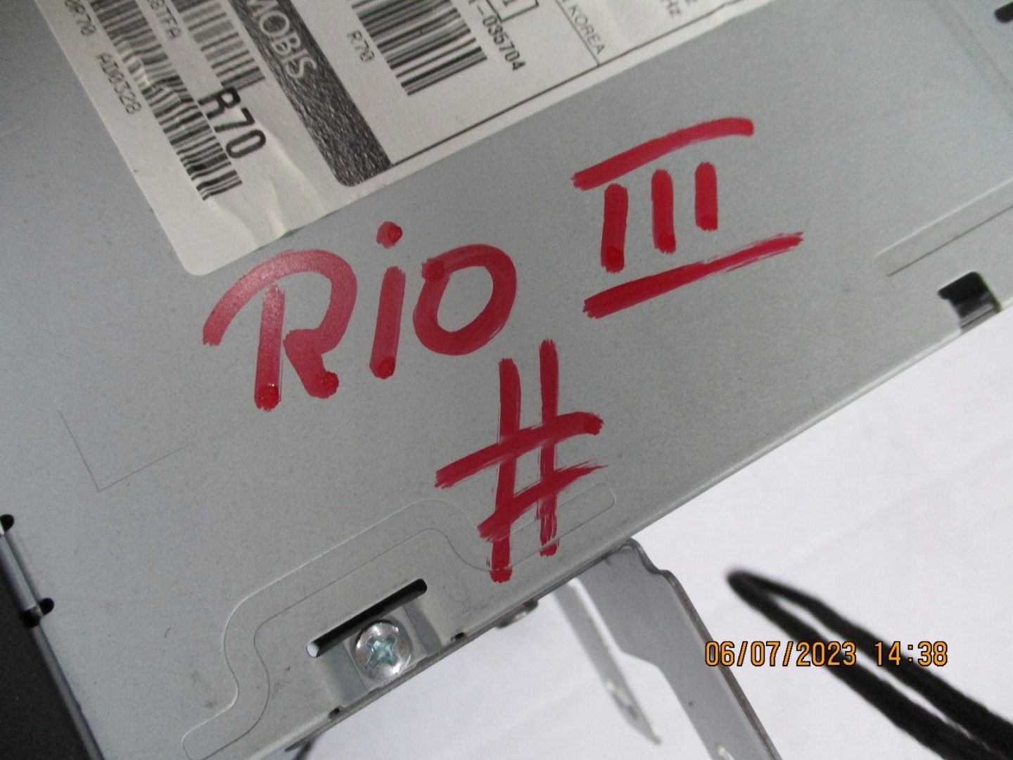 RADIO KIA RIO III 11R