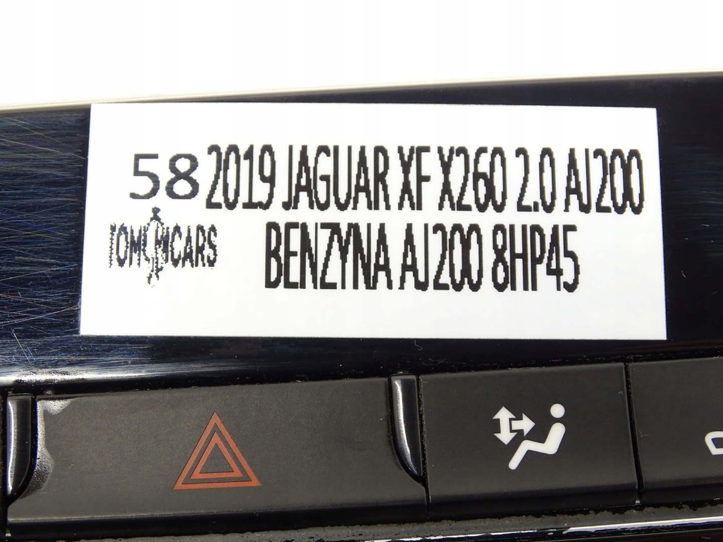 PANEL klími klimatizaci JAGUAR XF II X260