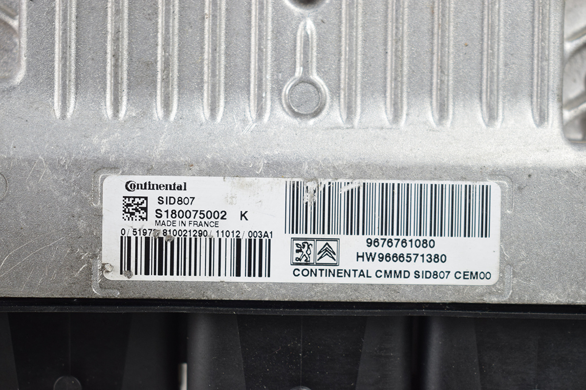 computer control unit PEUGEOT CITROEN 9676761080