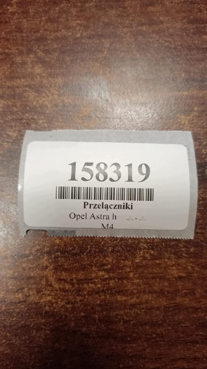 OPEL ASTRA H window control switch 13228706