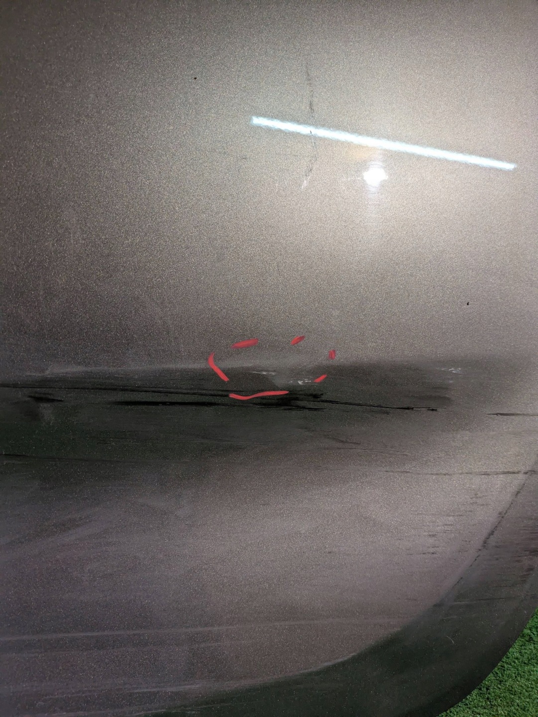 door rear. left left rear part KIA CARENS IV