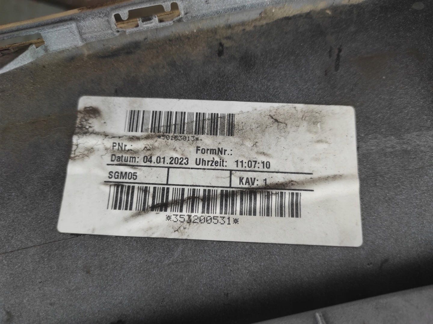 nárazník predok predný FORD FIESTA MK7 2017
