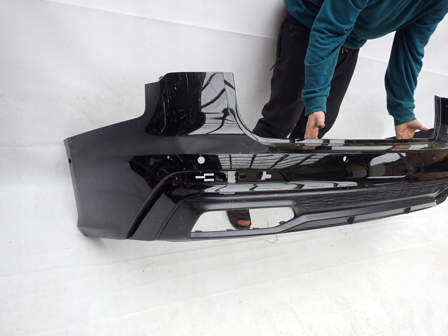 AUDI A6 C8 4K9 S-LINE KOMBI 18- bumper rear part rear 6PDC