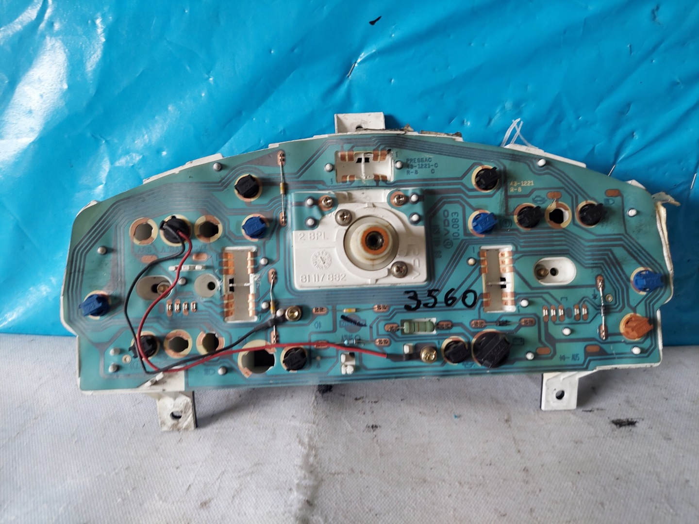dials clock MICRA K11 1.0 B 248105F262
