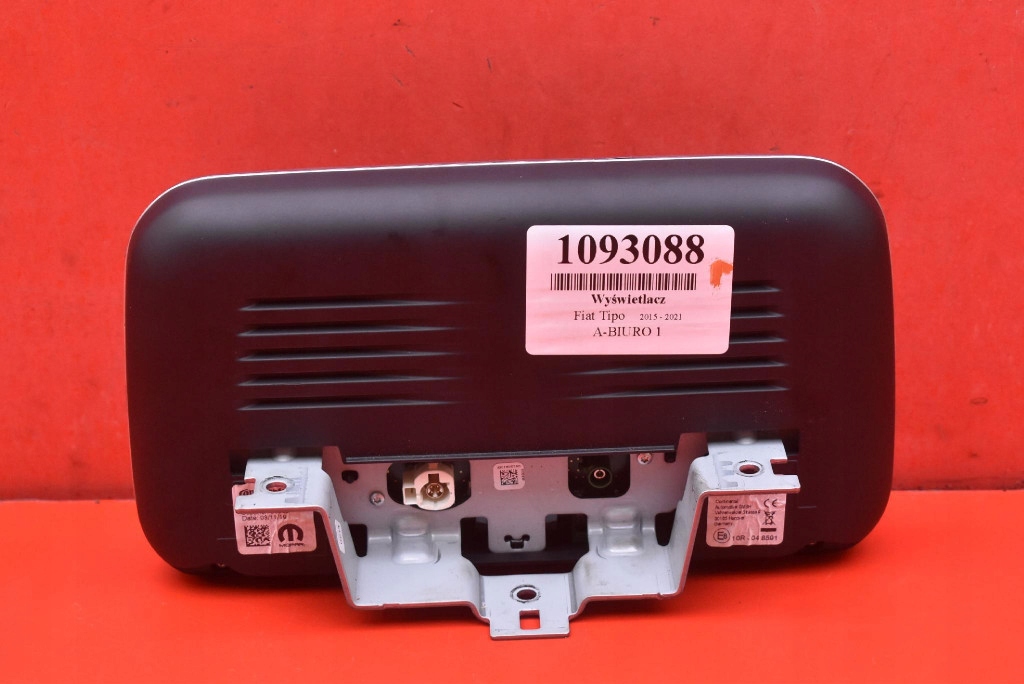 display RADIA navigation devices A2C1163670101 FIAT TIPO 2 II 356 15-21