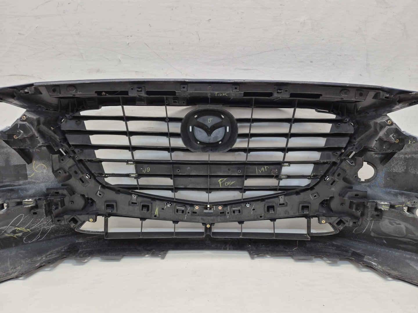 MAZDA 3 III BM LIFT 16- bumper front front grill PDC BANE-50031