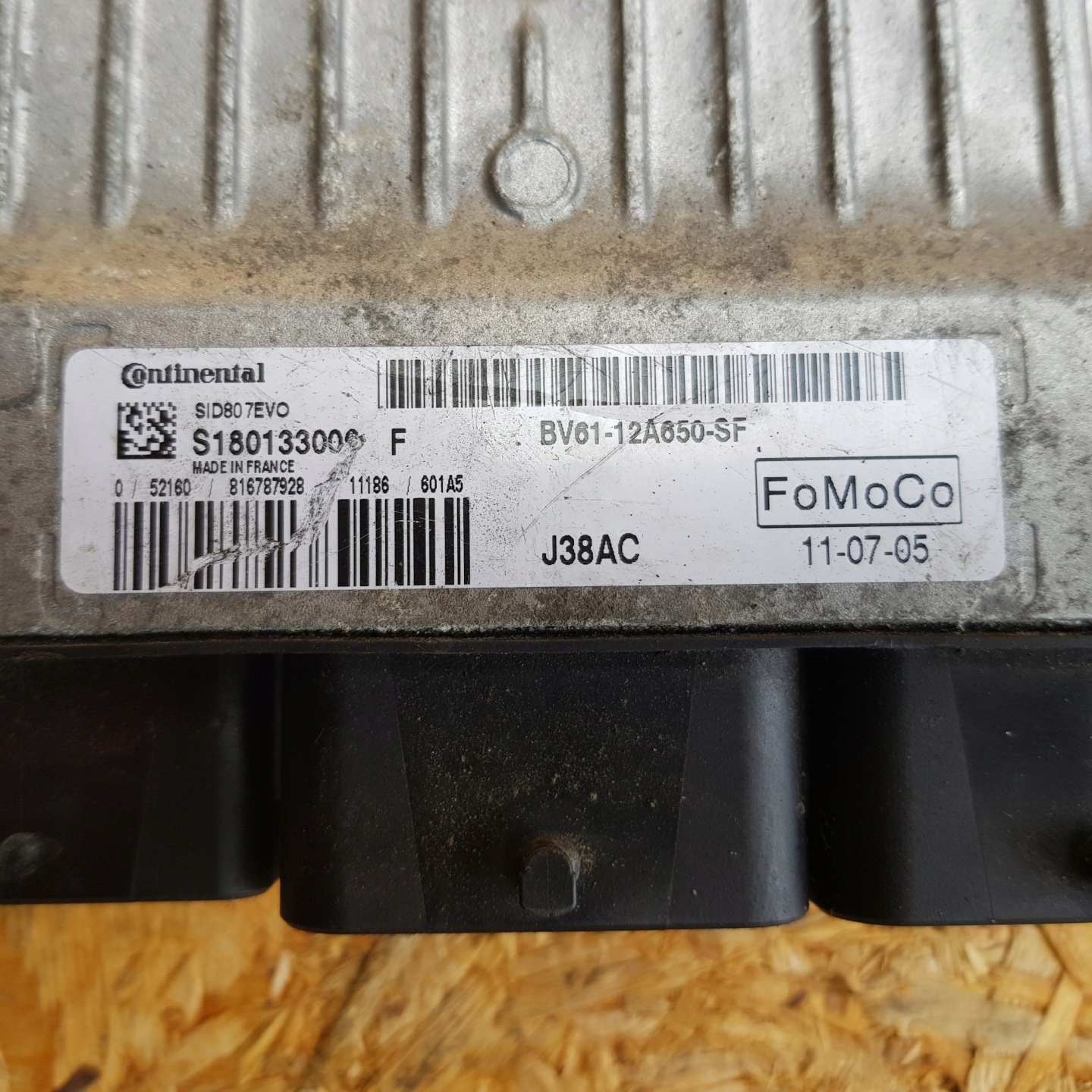 FORD FOCUS MK3 1.6 computer Motore BV6112A650SF