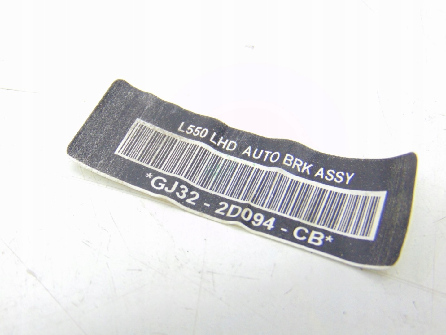 PEDAL Bremse AUTOMAT RANGE ROVER EVOQUE L538 EU GJ32-2D094-CB