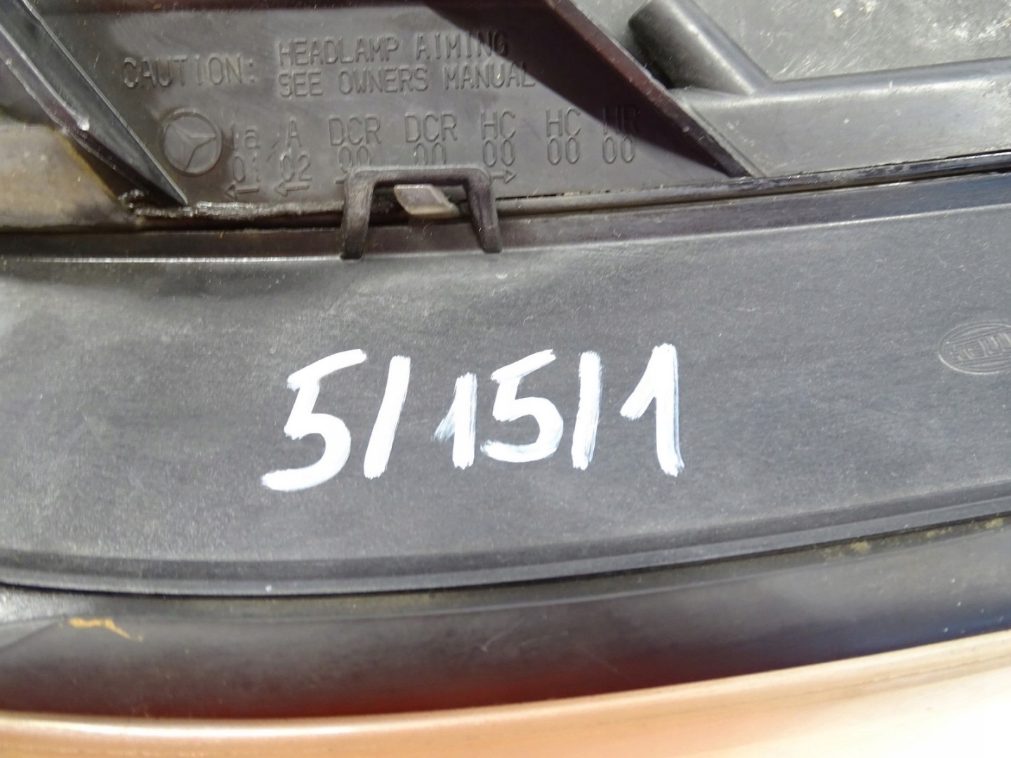 light front right MERCEDES GL W164 XENON UK A1648260491
