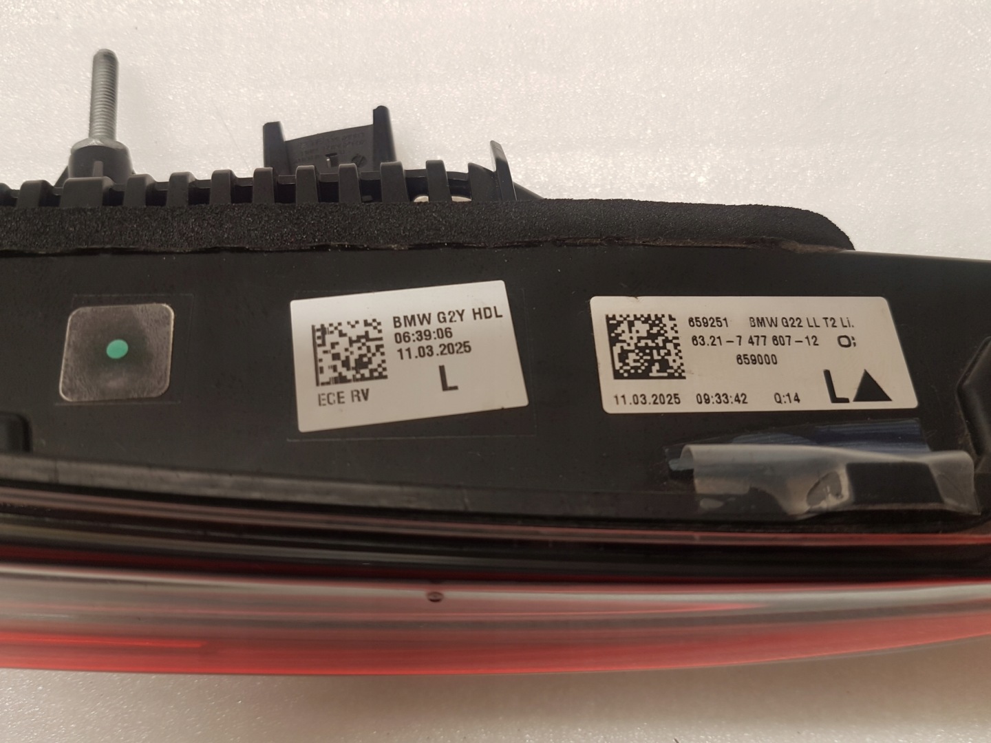 light rear left BMW G22 G23 G26 M4 G82 LED 7477607