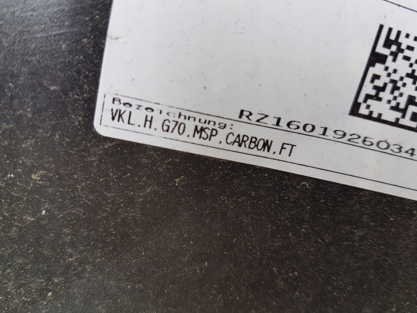 Paraurti posteriore BMW G70 m-packet