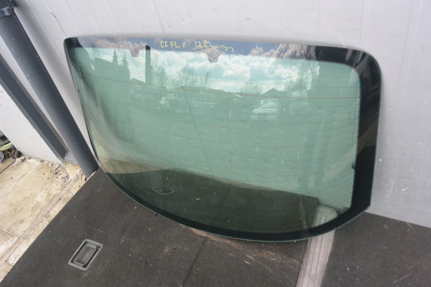 window rear part rear original VW PASSAT CC LIFT 2012 R