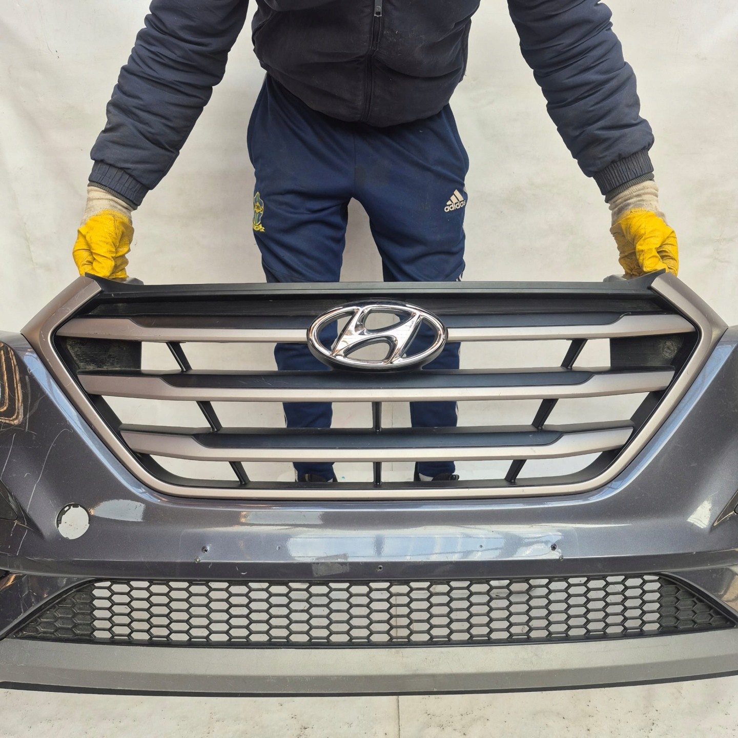 HYUNDAI TUCSON III 15- bumper front front grill fog light LED 86511-D7100