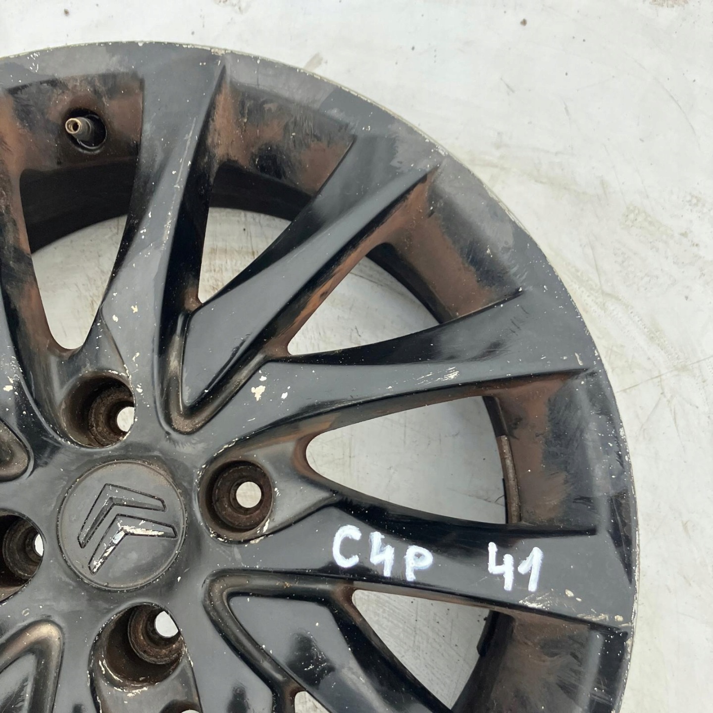 disk CITROEN C4 PICASSO a 17 CALI #41 9655832480