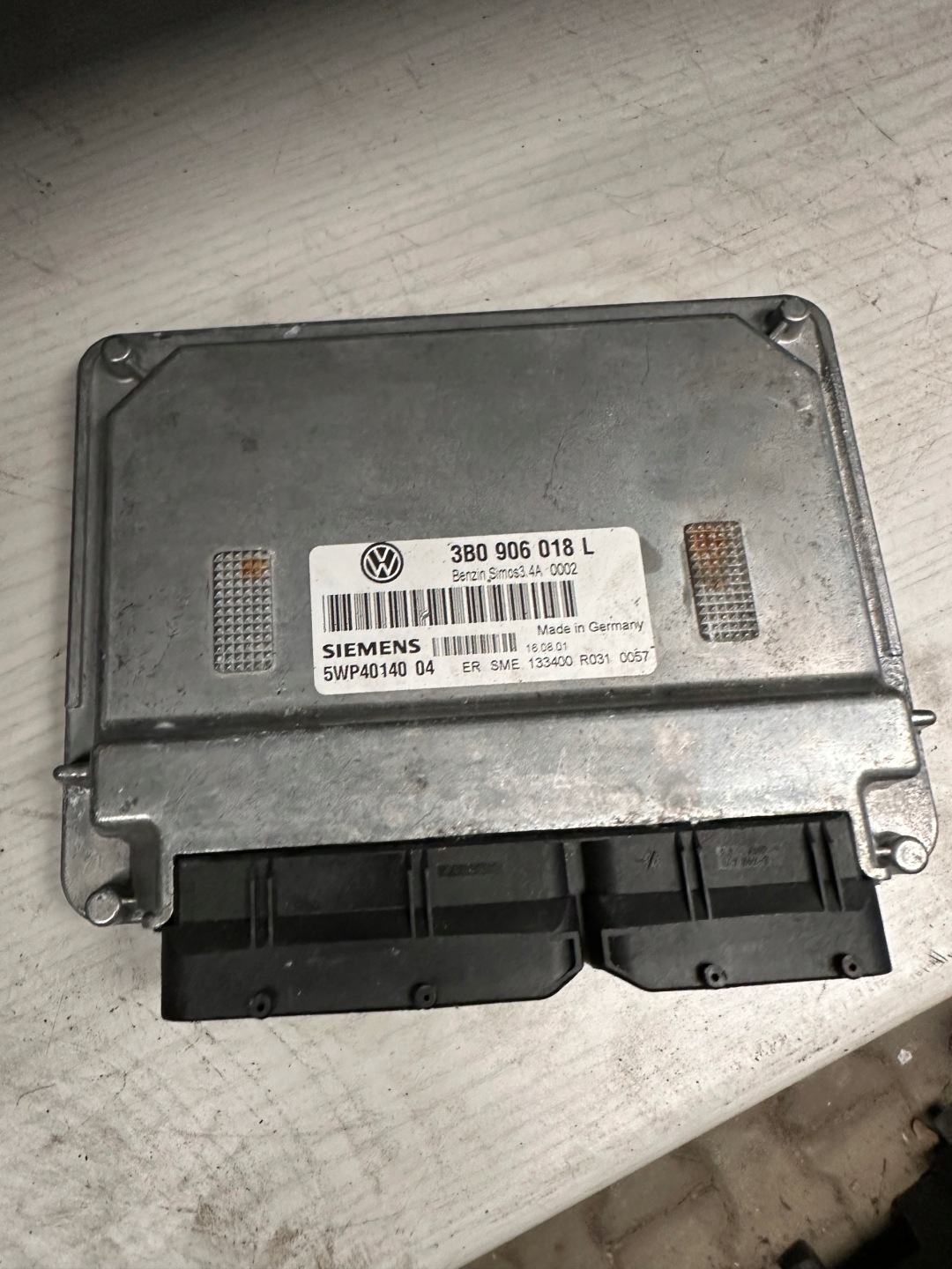 Computer VW VW PASSAT B5 1.6 3B0906018L 5WP4014004