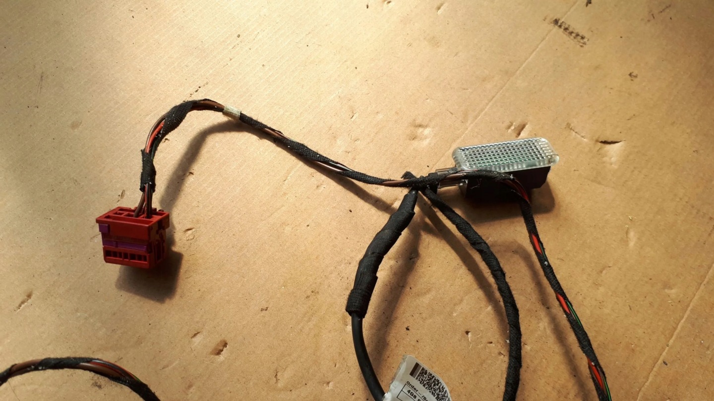 A6 C7 4G câblage câblage siège diodes LED A7 4G