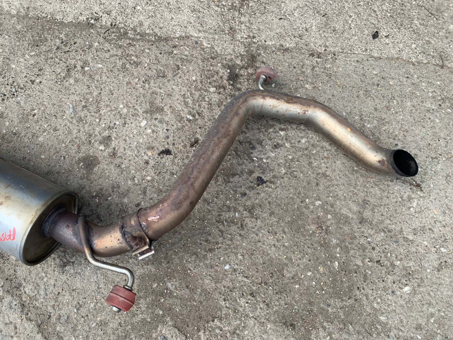 VW PASSAT B6 1,4 TSI muffler, exhaust 3C0253211K CNG