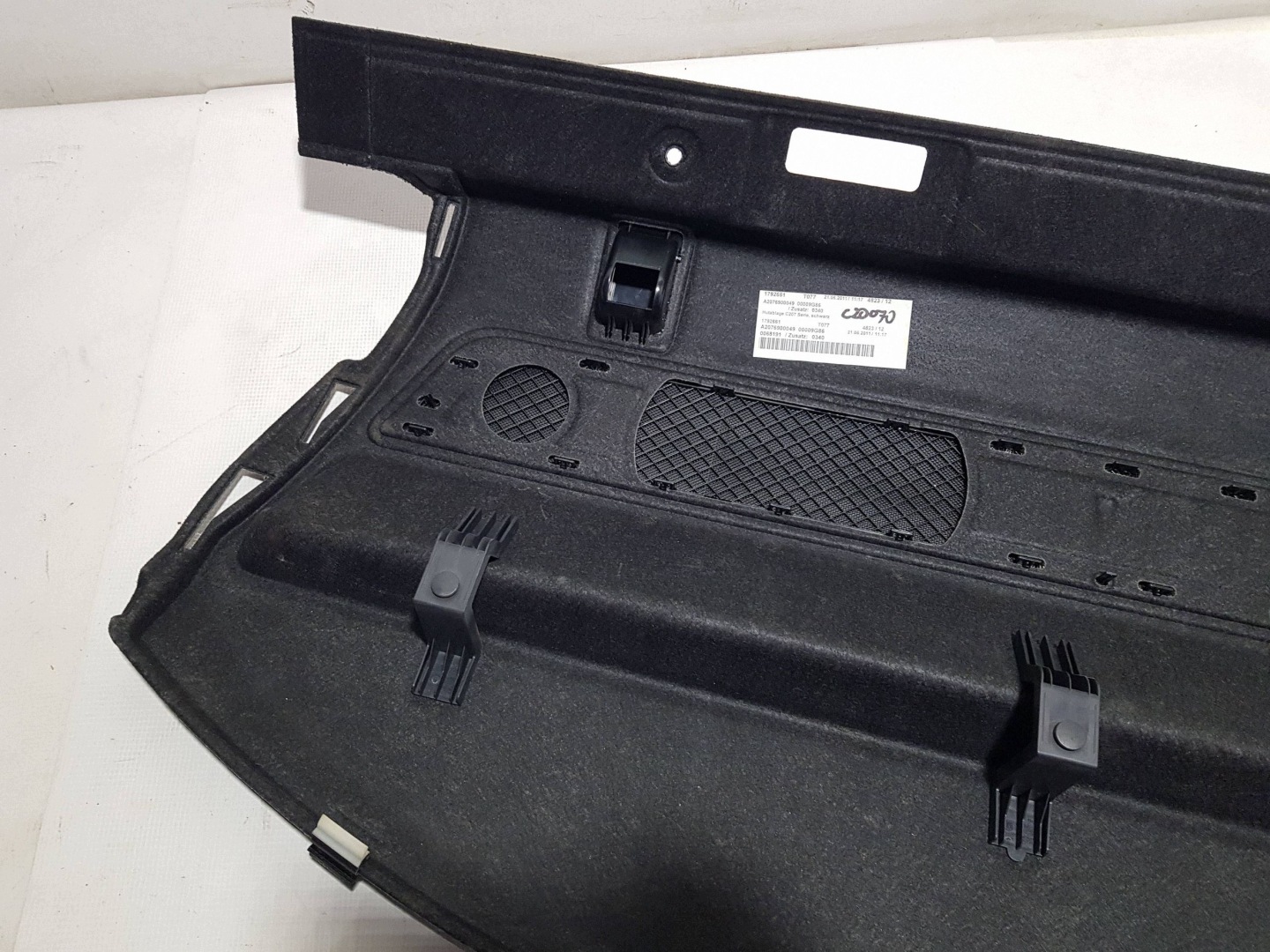 plato boot MERCEDES W207 A2076900049