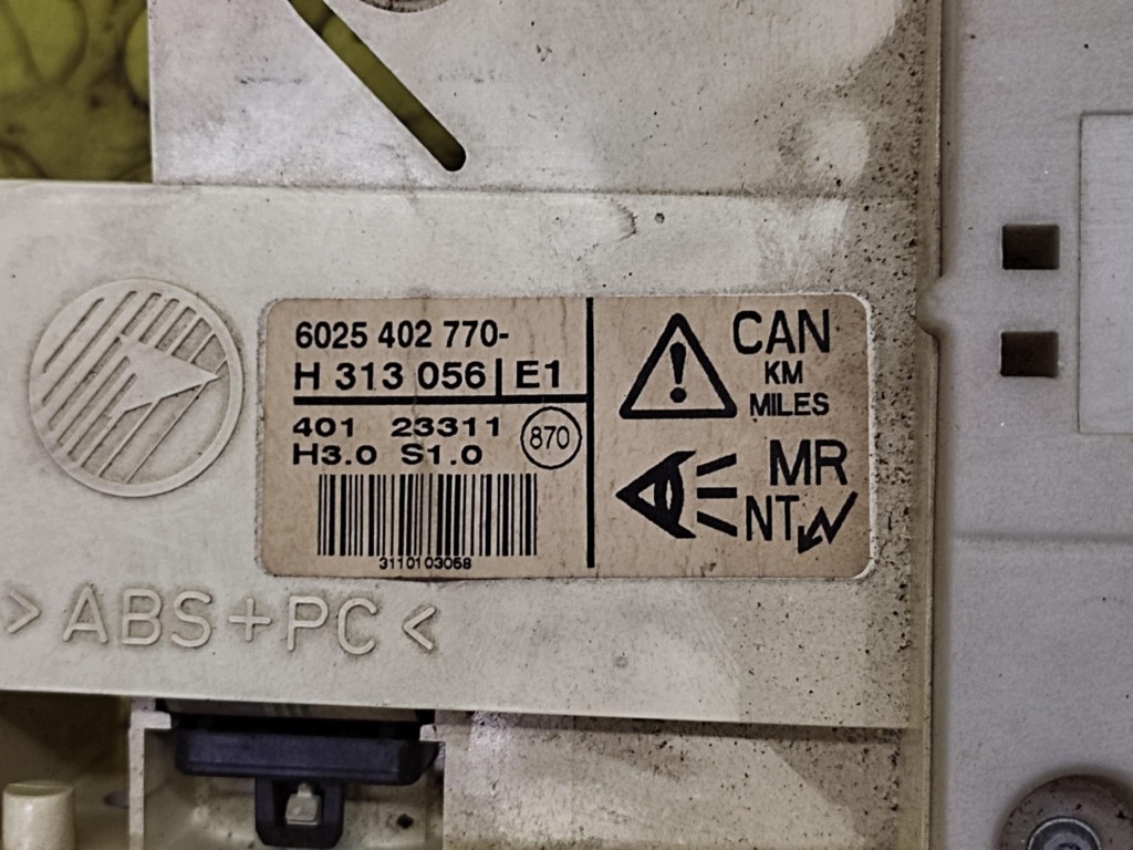 RENAULT ESPACE III dials H313056