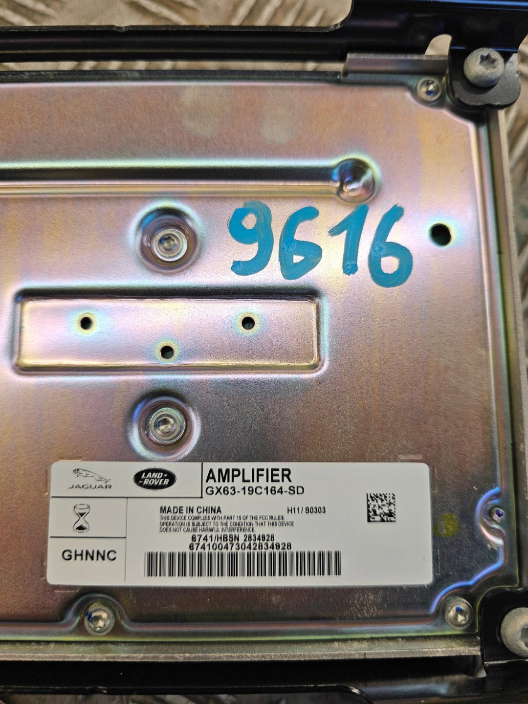 AMPLIFICATORE audio Jaguar OE GX63-19C164-SD