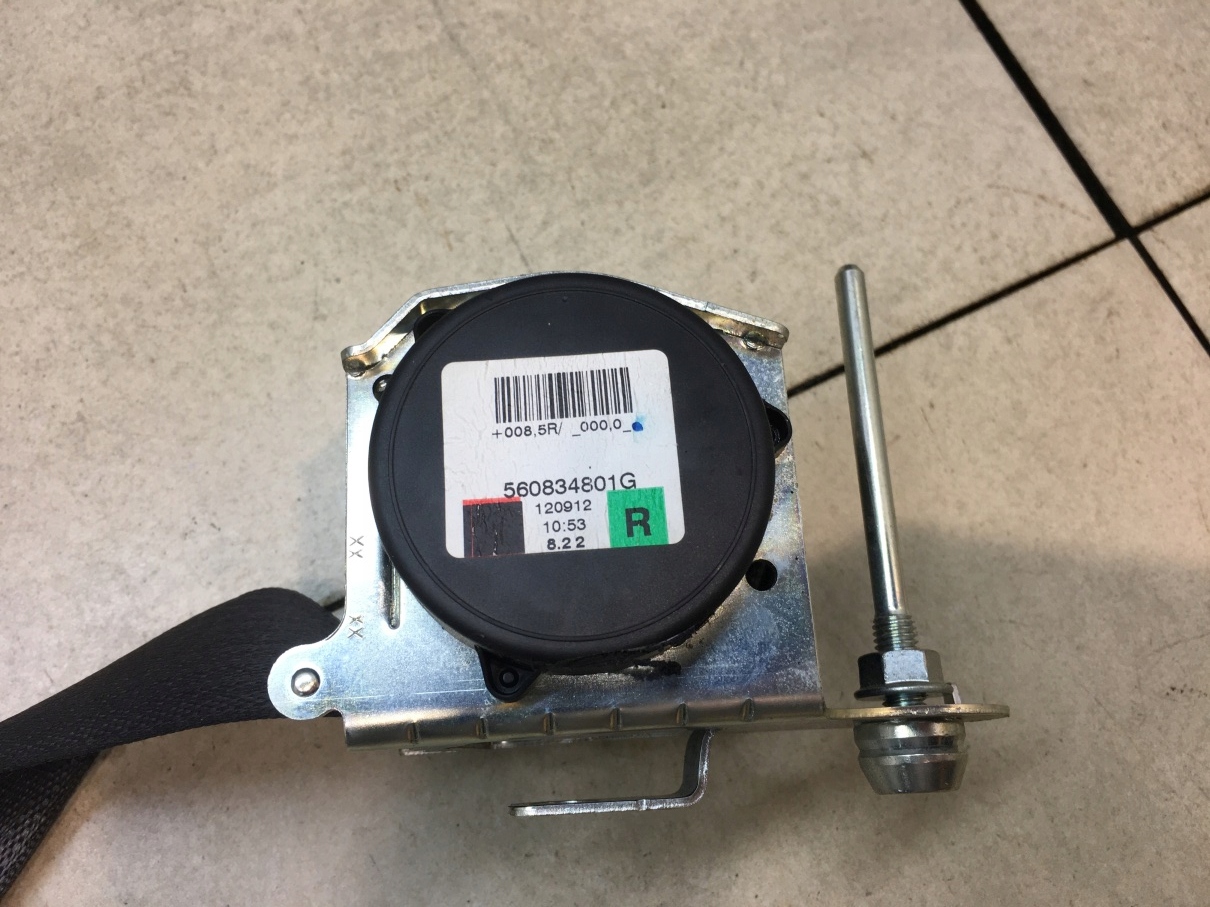 tension belt safety right front OPEL ZAFIRA B