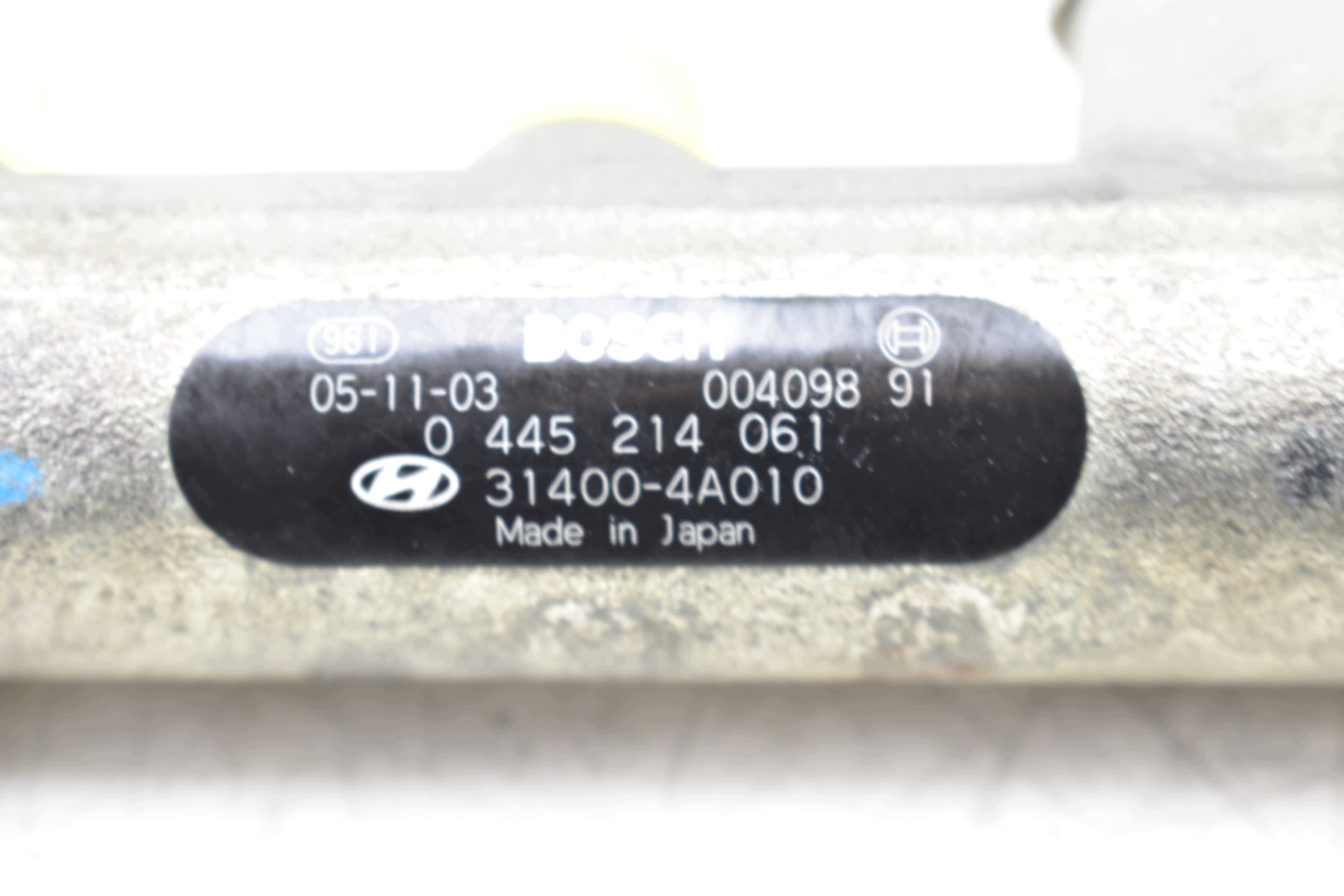 Rampe injection KIA SORENTO et 2.5 CRDI 0445214061