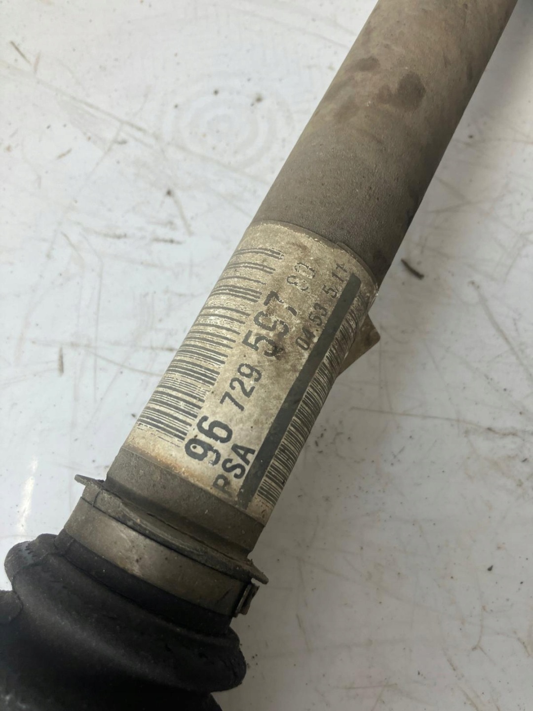 semi-axis left PEUGEOT 508 1.6 THP 9672959780
