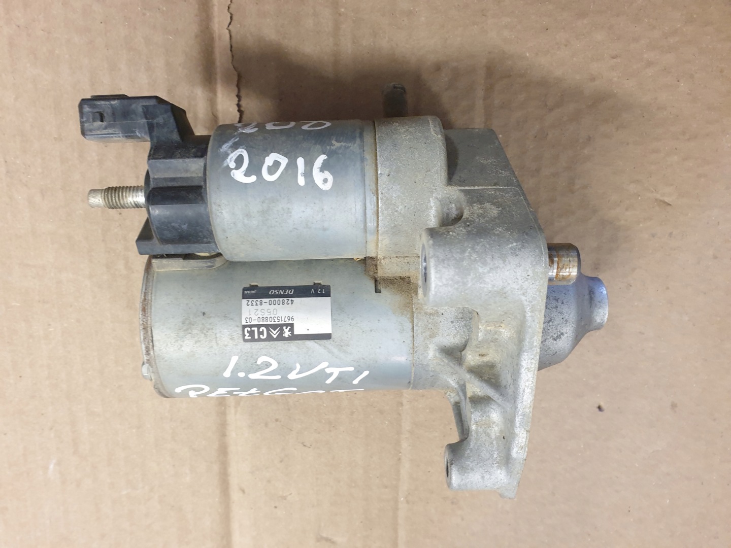 starter 1.2 1.0 VTI CITROEN C3 208 9671530880