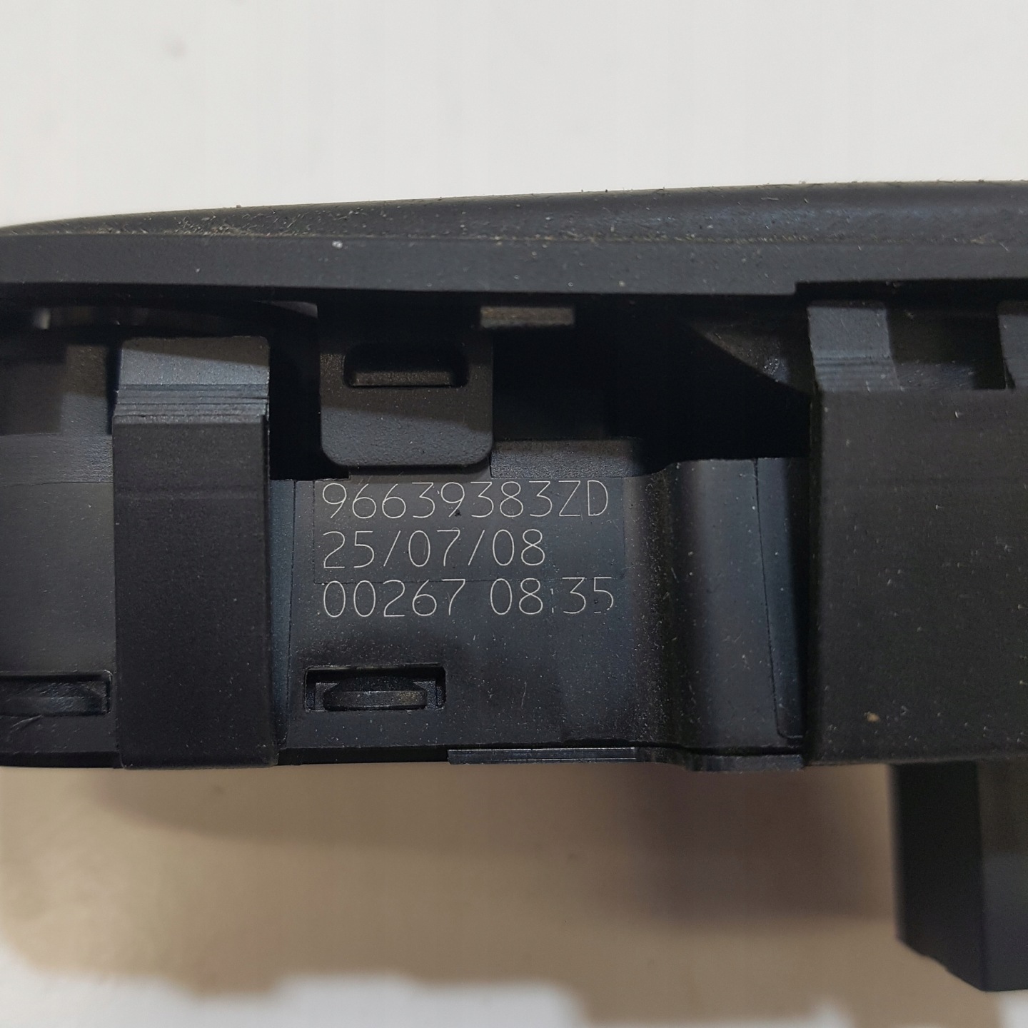 control panel of the window driver´s CITROEN C4 PICASSO 1 96639383ZD