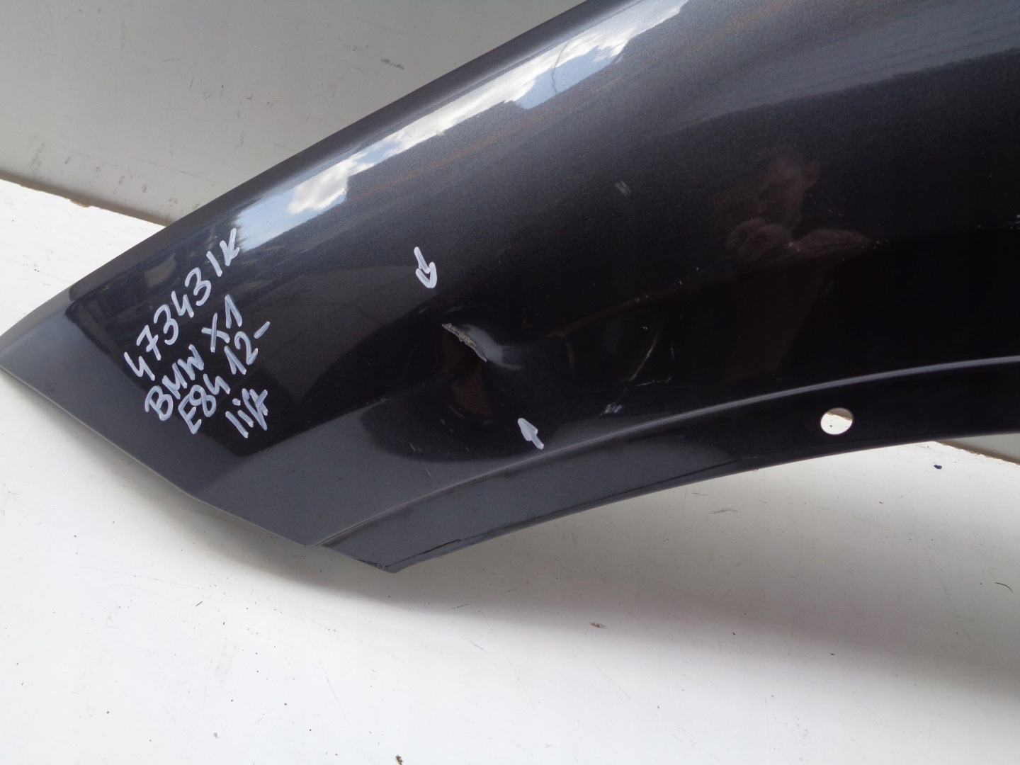 fender left front BMW X1 E84 12- LIFT NR 47343