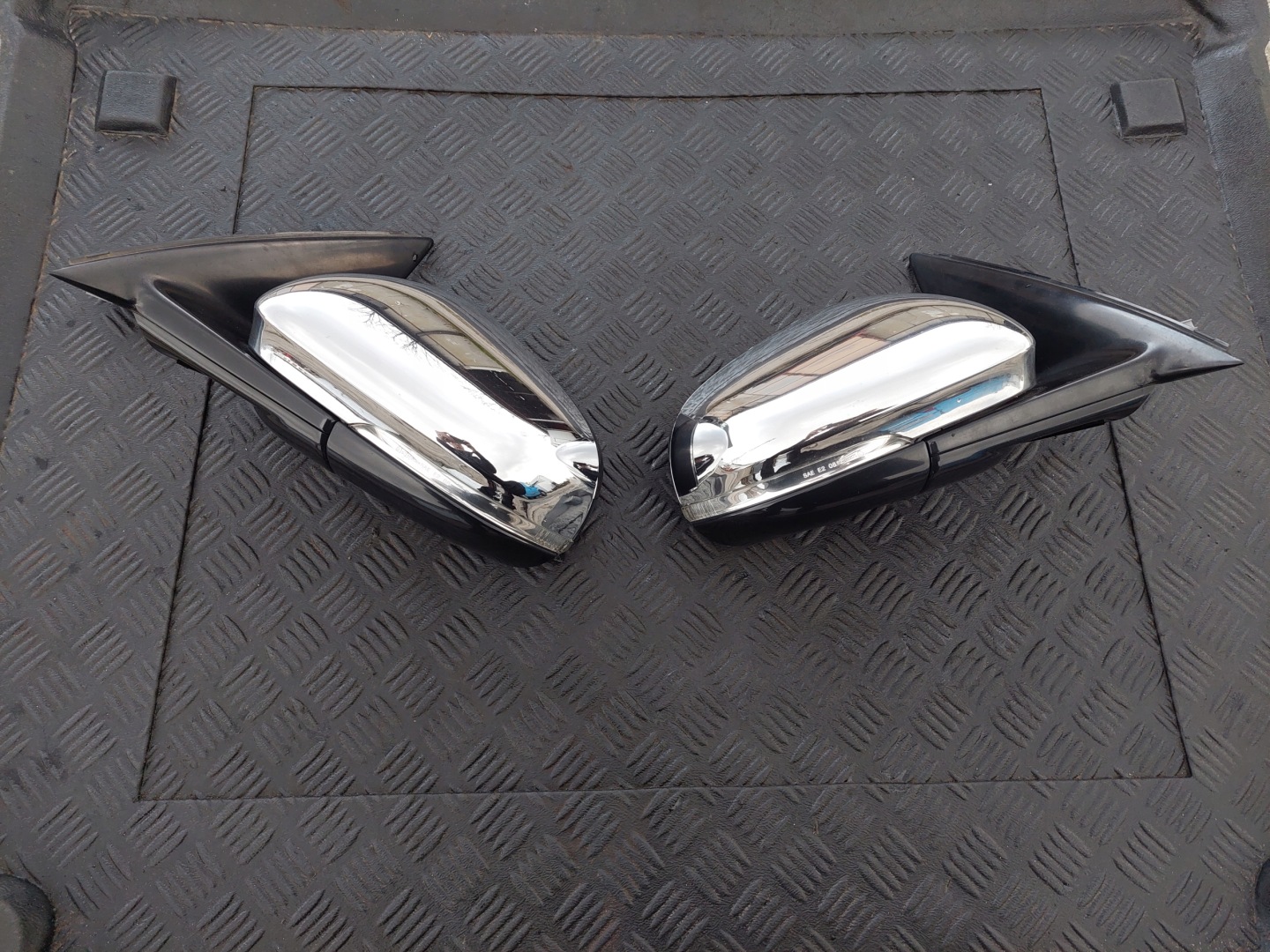 mirror right 14 PIN CHROM JAGUAR XJ IV X351