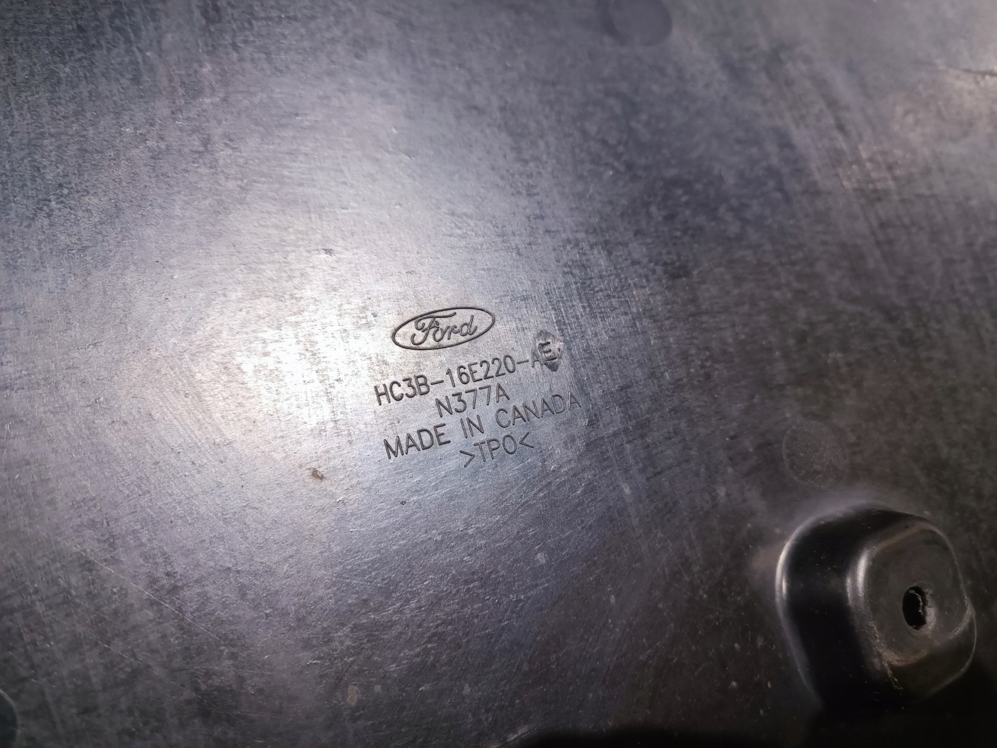 mudguard front front right cover Ford F250 F350 2017