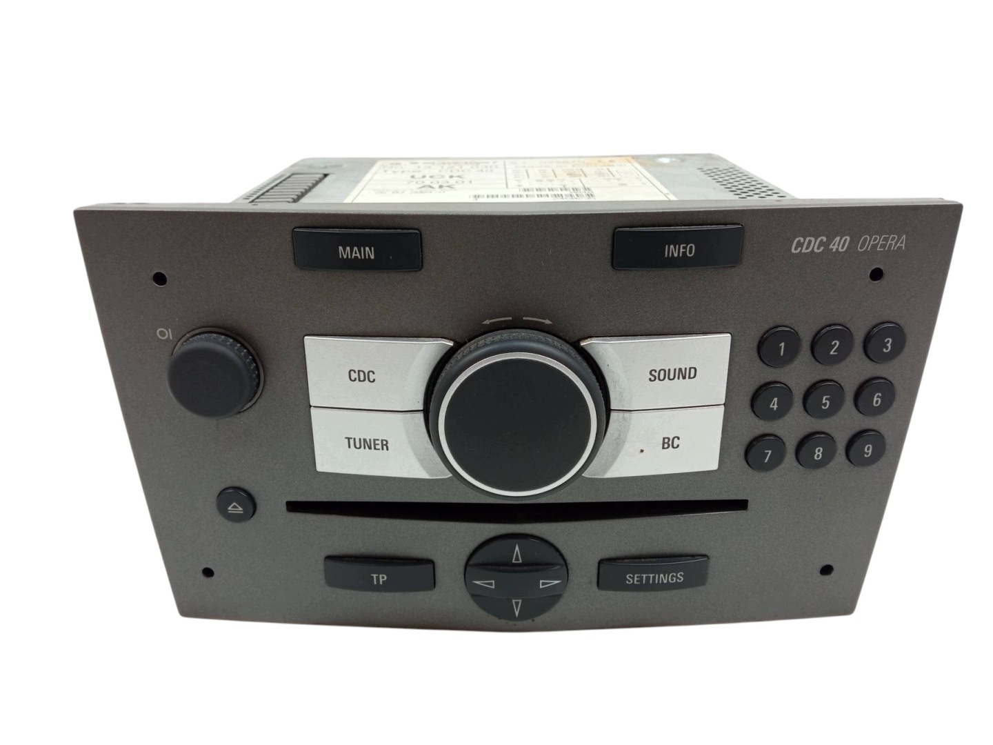 RADIO 13121030 Opel Astra III (2004-2014 ) H