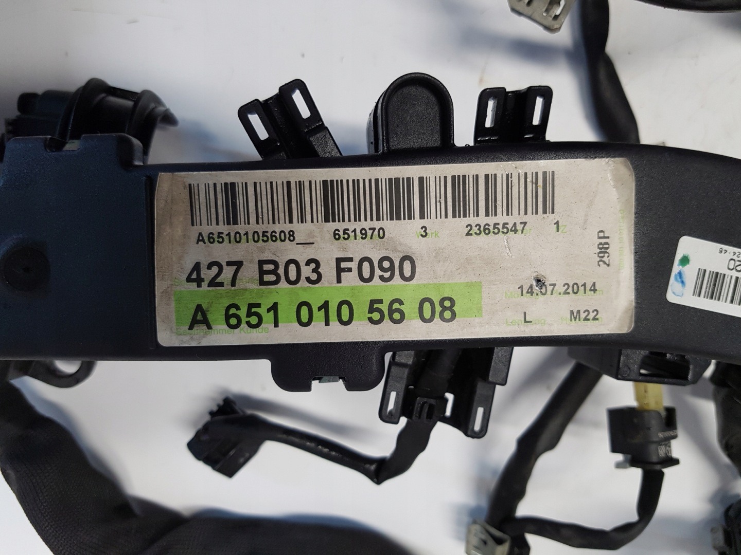 INFINITI Q50 bundle of the engine A6510105608