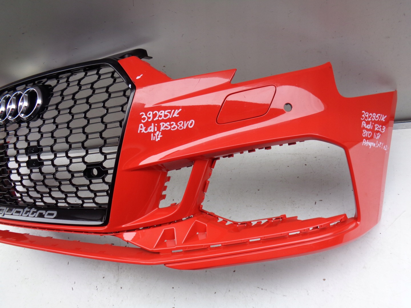 FRONTSTOSSSTANGE AUDI RS3 8V 8V0 LIFT SPORTBACK GRILL NR 39295