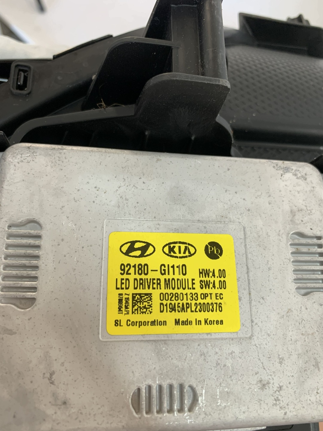 light reflektor left Hyundai Ioniq 5 V 21r Fullled 92101-Gi 08.26