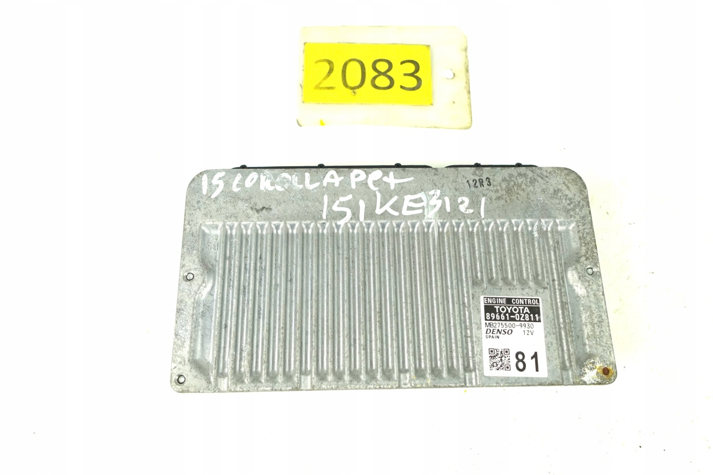 computer control unit of the engine TOYOTA COROLLA E18 1.3 89661-0Z811 MB275500-9930