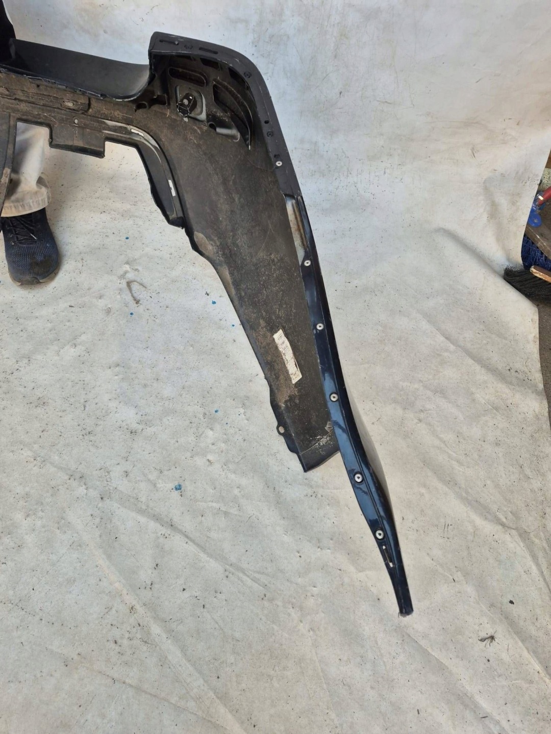 BMW 5 E61 KOMBI m-packet 03-10 bumper rear part rear PDC 7897193