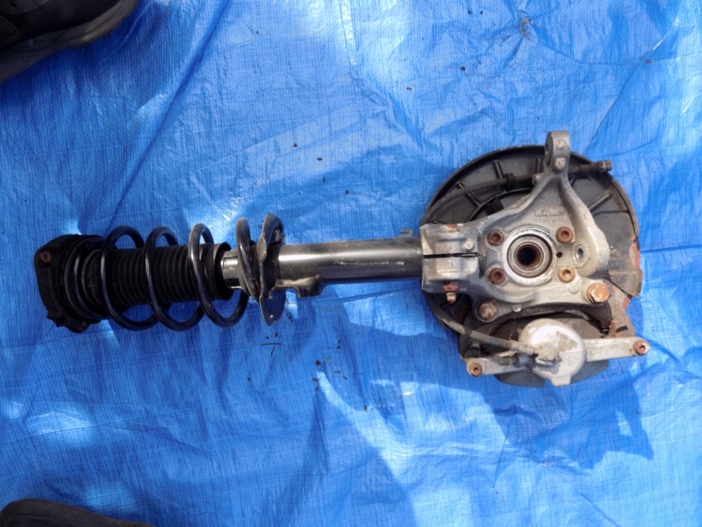 swing shock absorber right front VW SHARAN 7N 2,0TDI