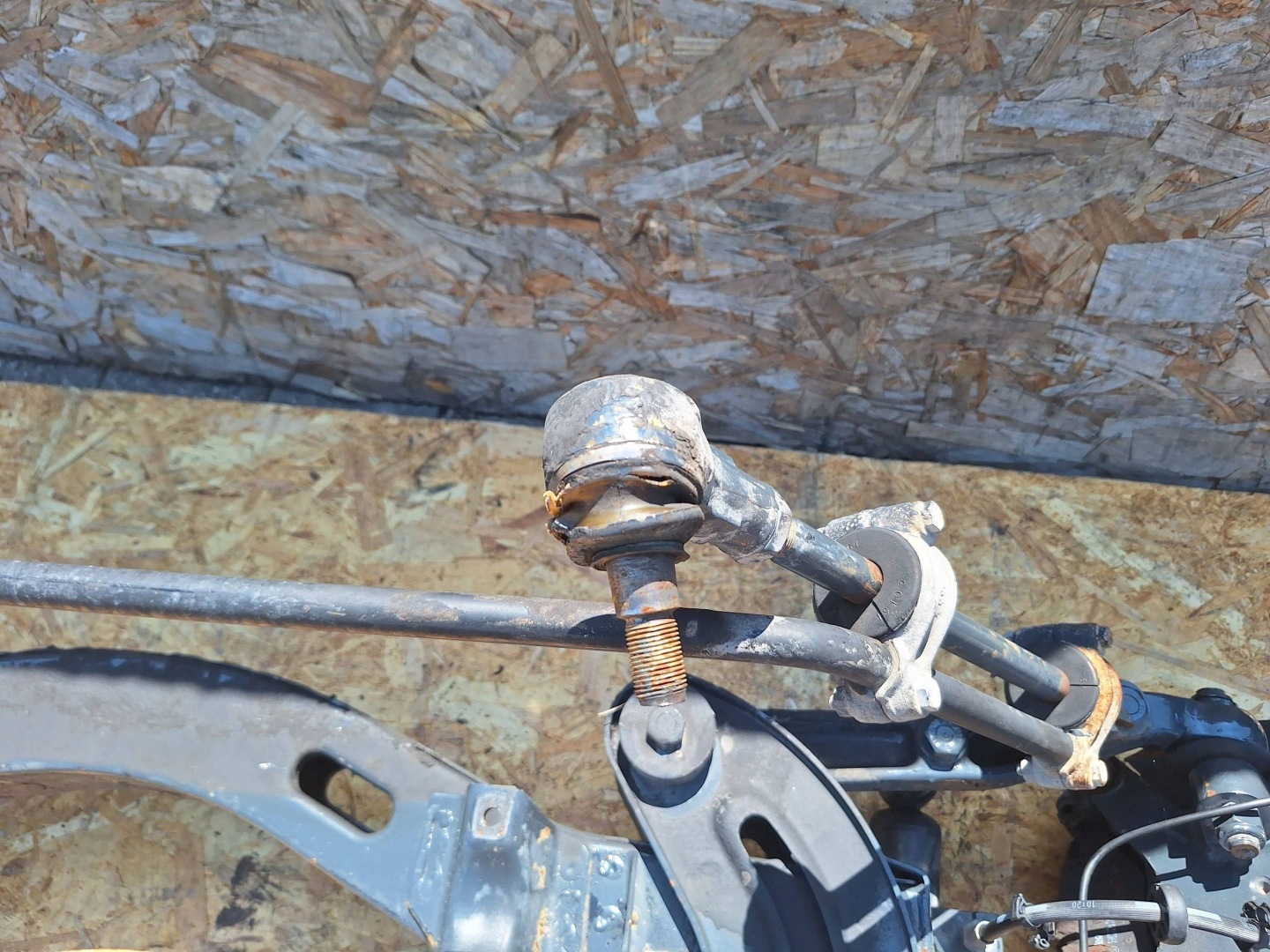 sususpension front axle beam swing IVECO DAILY V 11-2014