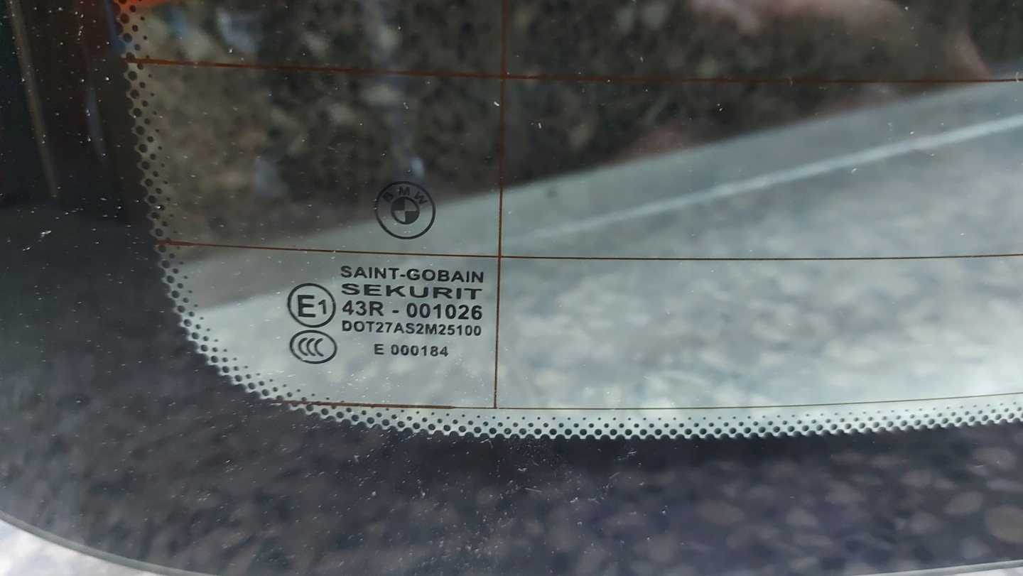 window rear part rear BMW 5 E61 04