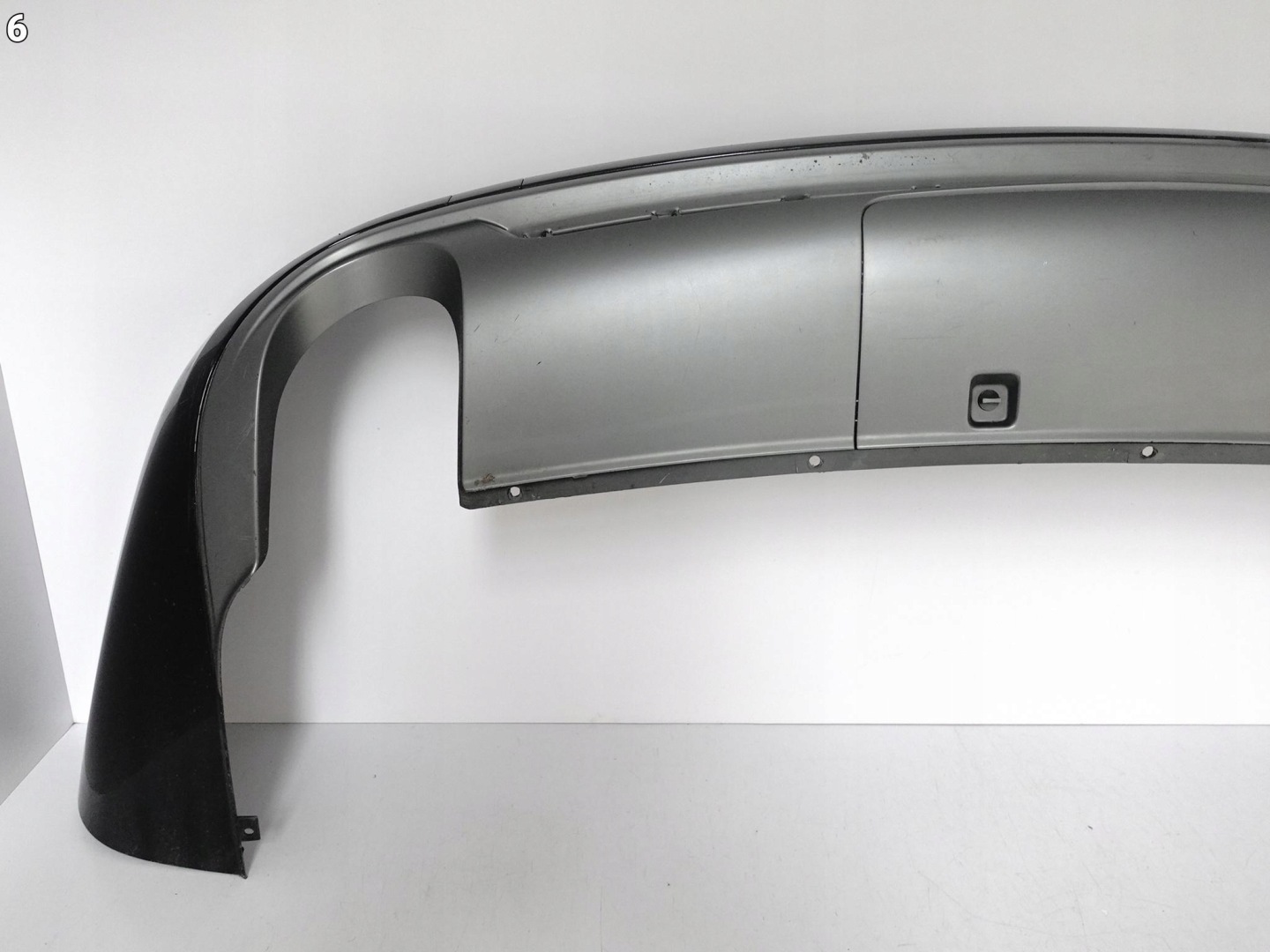 AUDI Q7 4L0 S-LINE LIFT 09-15 bumper SPOILER diffuser rear part *PDC*