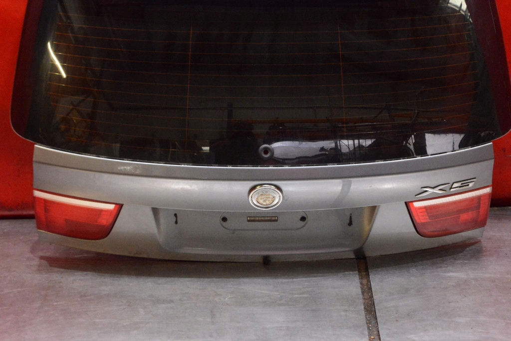 trunk door boot rear part rear A52/7 SPACEGRAU METALLIC BMW X5 E70 06-10