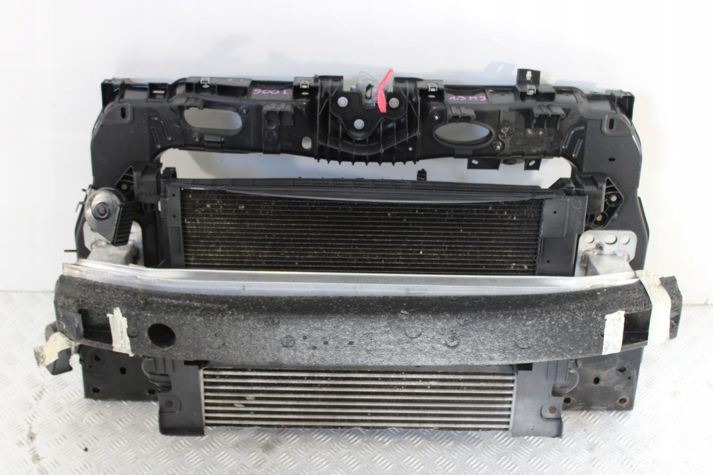 support panel for radiators front pillar radiator FIAT 500L 500 L 1,3 MULTIJET
