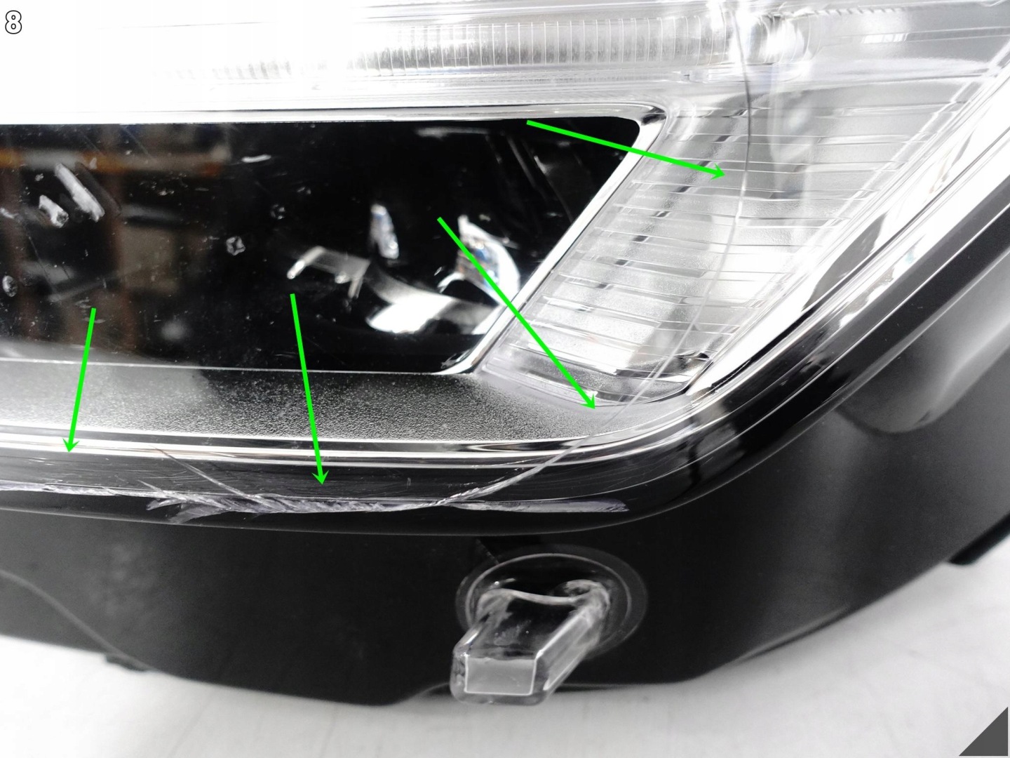 VOLVO XC90 II 19-24 LIFT light FULL LED ACTIVE HIGH BEAM left front EUROPA