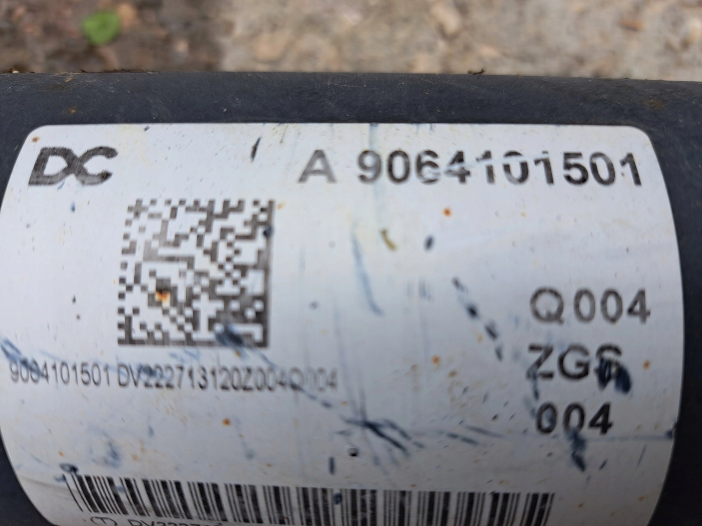 MERCEDES SPRINTER CRAFTER A9064101501 A9064101306 cardan